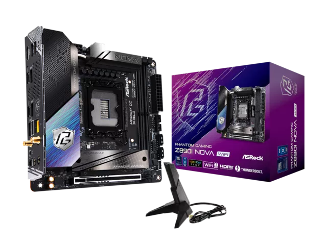 ASRock Z890I Nova WiFi インテル 800シリーズ LGA1851対応 intel Z890
