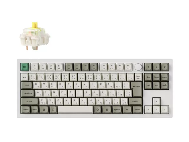 Keychron Q3 Max QMK/VIA ワイヤレス カスタム・メカニカルキーボード