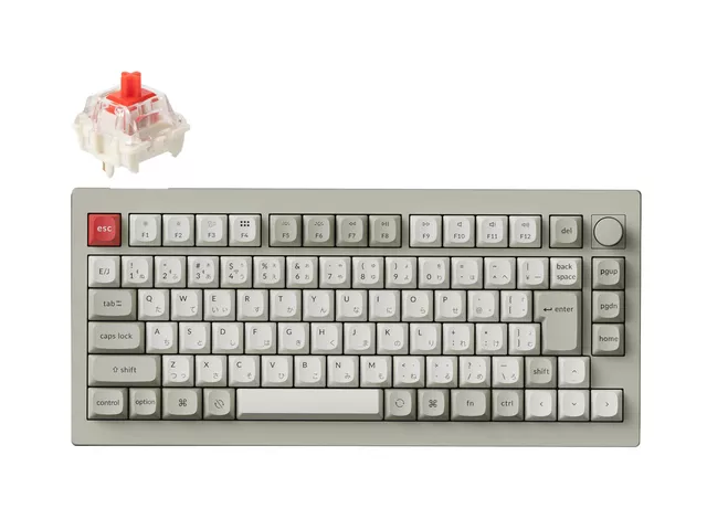 Keychron V1 Max QMK/VIA ワイヤレス カスタム・メカニカルキーボード