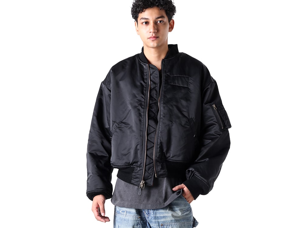 SAINT Mxxxxxx 2024-25AW 冬のMA-1ジャケットスタイリング -FASCINATE