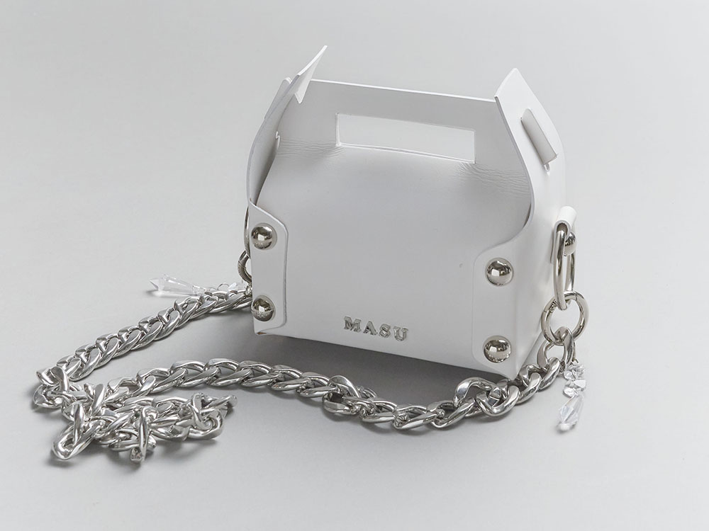 26SS(春夏)]「ケーキの箱の高揚感」を持ち歩く。MASU ケーキバッグ