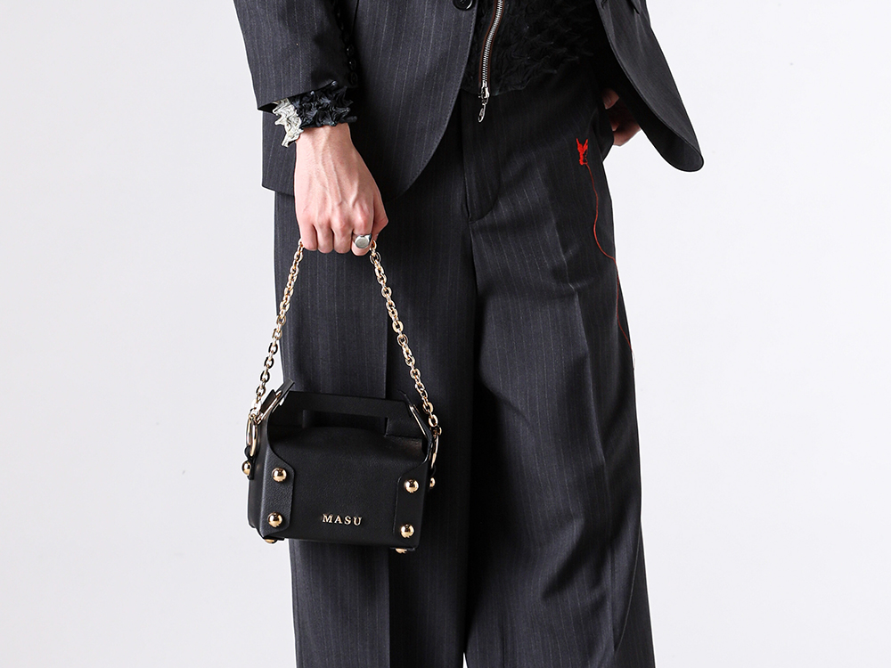 26SS(春夏)]「ケーキの箱の高揚感」を持ち歩く。MASU ケーキバッグ