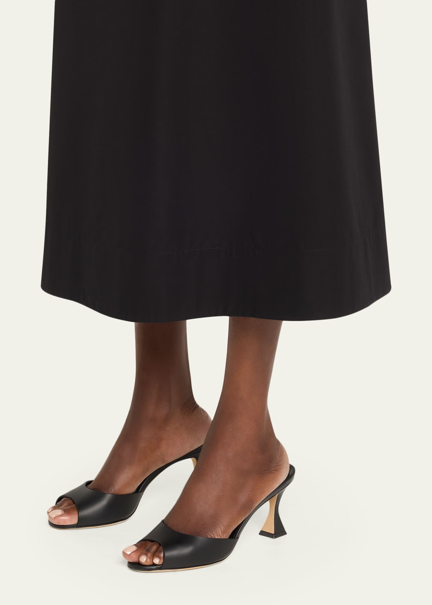 Manolo Blahnik Jadarona Leather Mule Sandals - Bergdorf Goodman