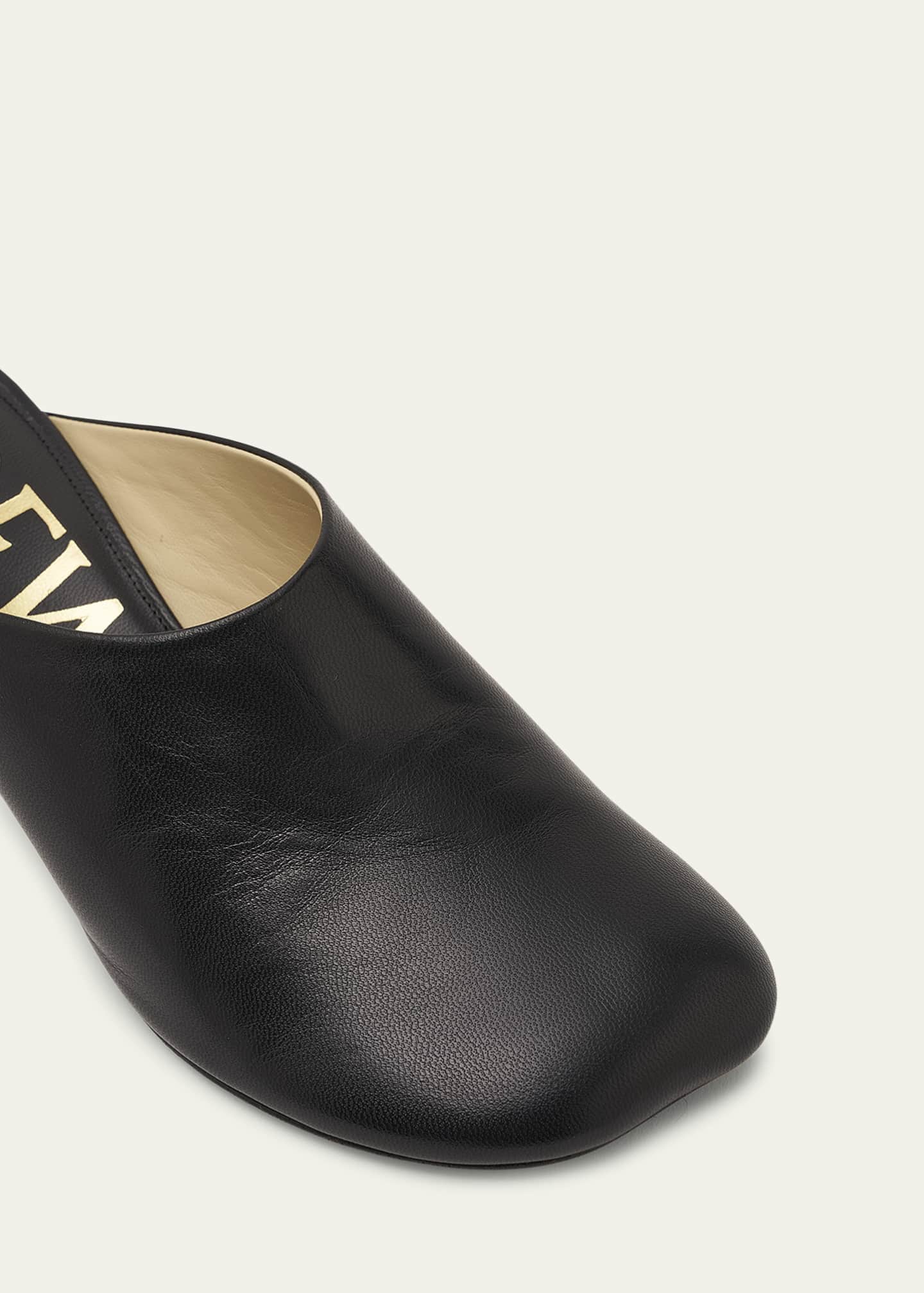 Loewe Toy Leather Drop Stiletto Mules - Bergdorf Goodman