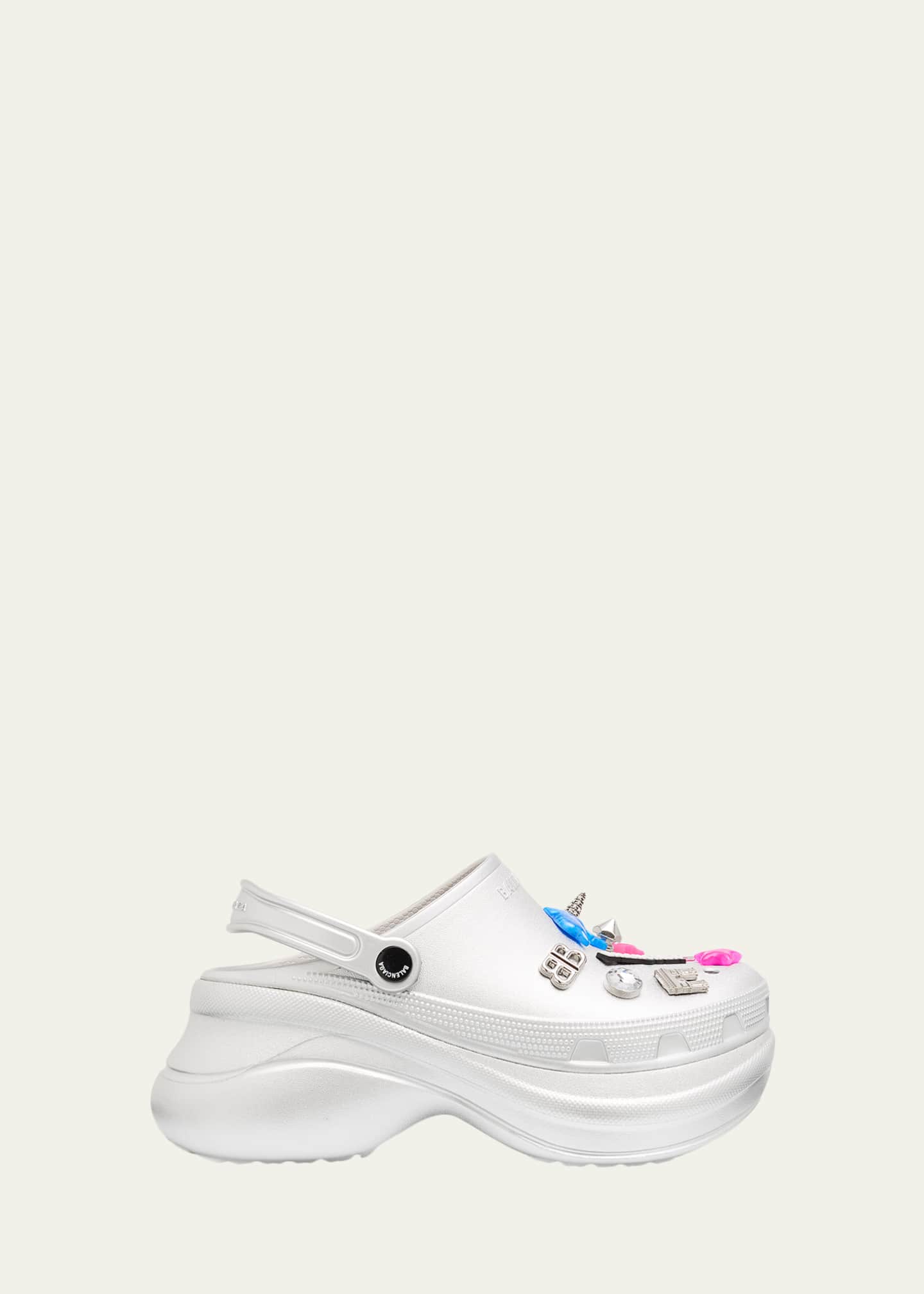 Balenciaga x Crocs Rubber Clog Platform Mules - Bergdorf Goodman