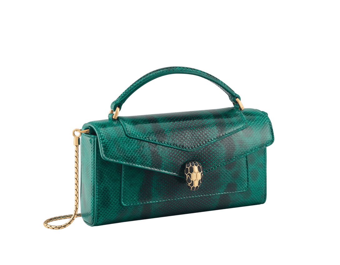 Serpenti Forever Phone Case Karung Leather 294923 | Bvlgari