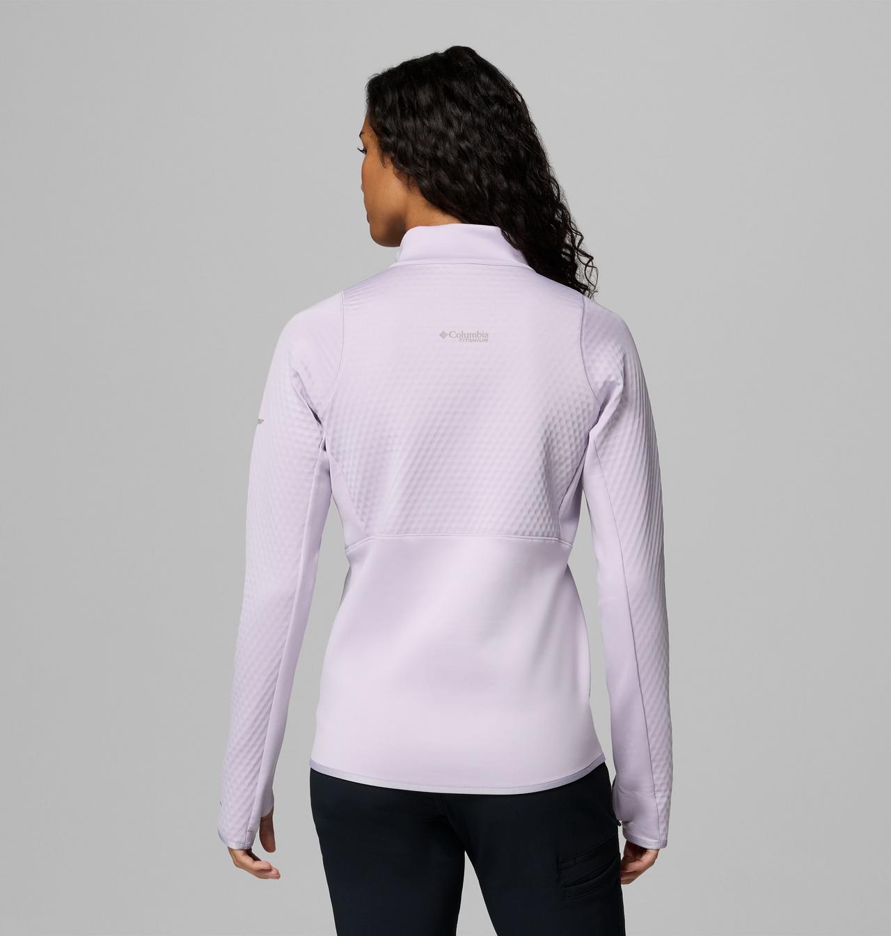 Women's Crystal Leaf Omni-Heat Helix Half Zip Pullover | Columbia