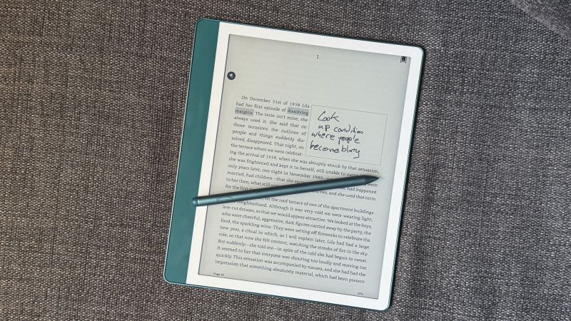 Kindle Scribe (2024) review: A Kindle for writers | CNN Underscored