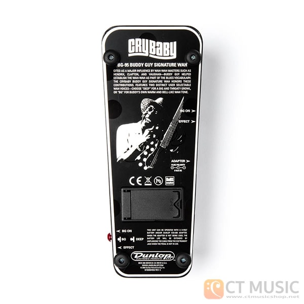 Jim Dunlop BG95 Buddy Guy Cry Baby Wah สต็อกแน่น พร้อมส่ง - CT Music