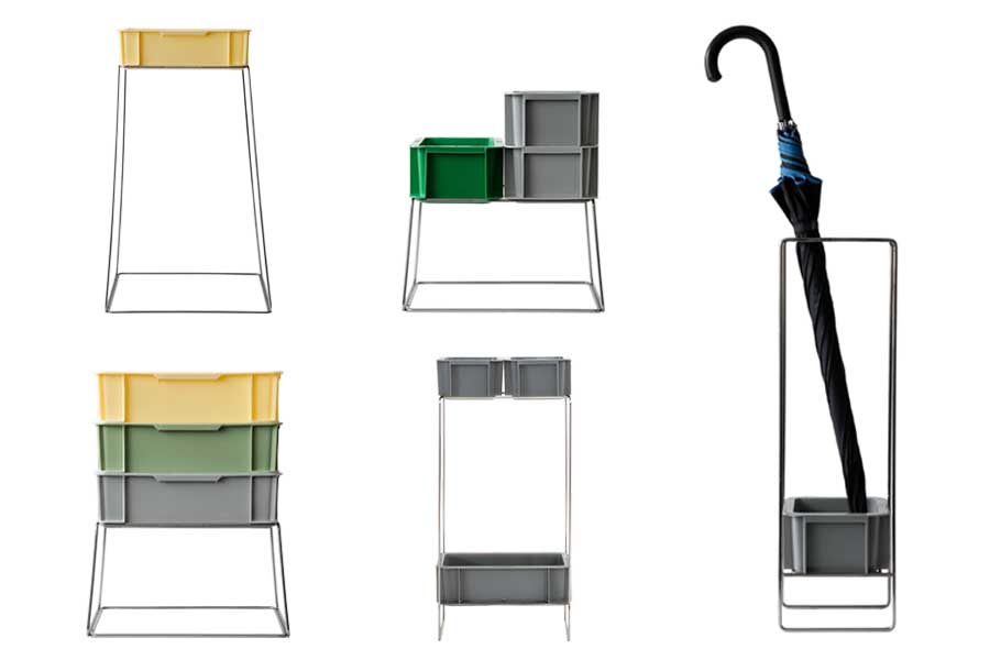 世界観をつくる小さな家具 SAMPLING FURNITURE CONTAINER サンボックス