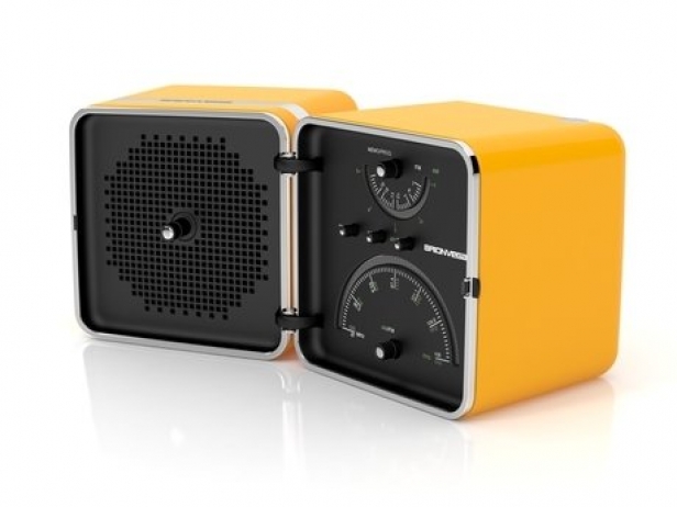 Radio ts522 3d model | Brionvega, Italy