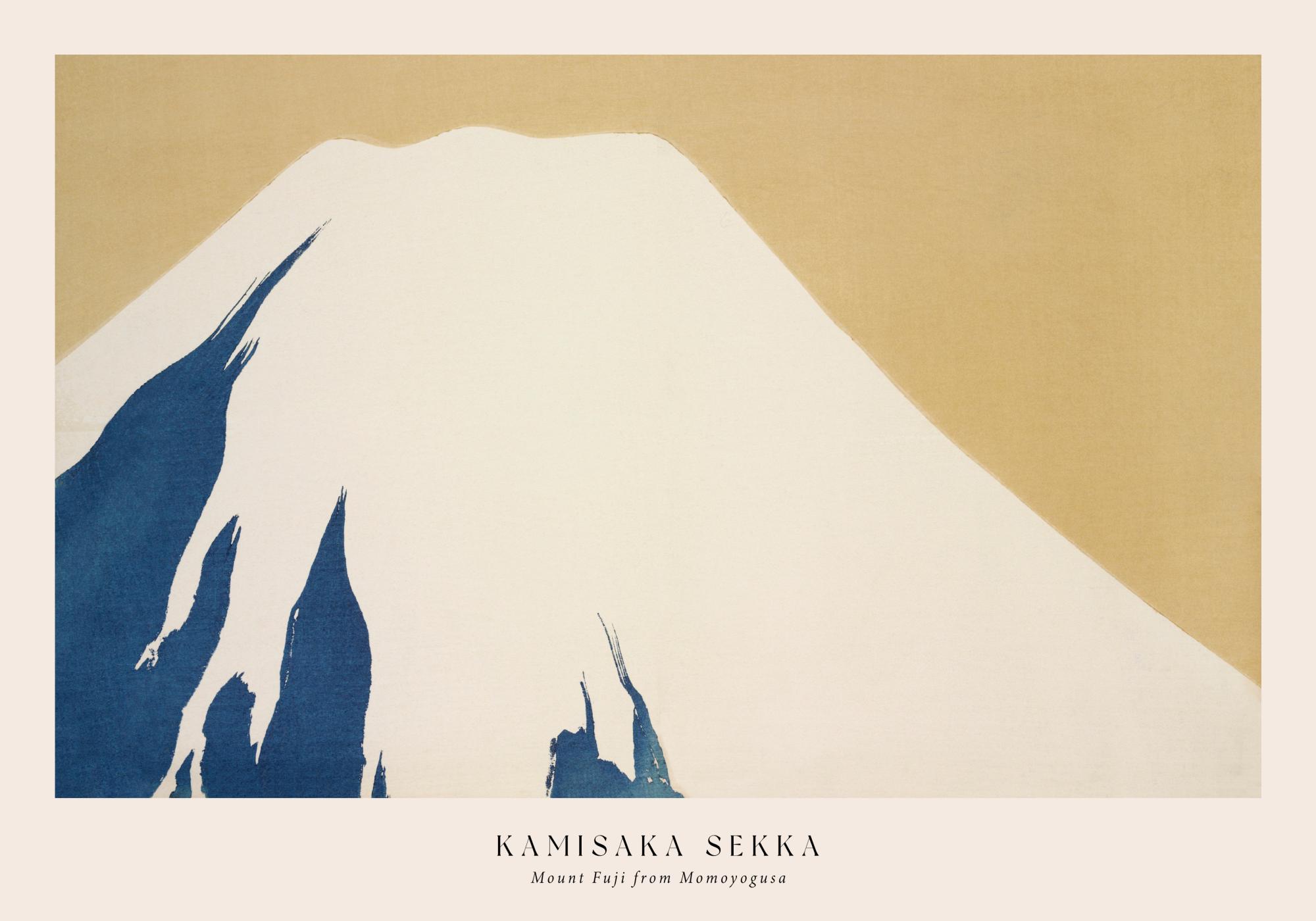 Kamisaka Sekka Mount Fuji Print – Art Poster | Desenio