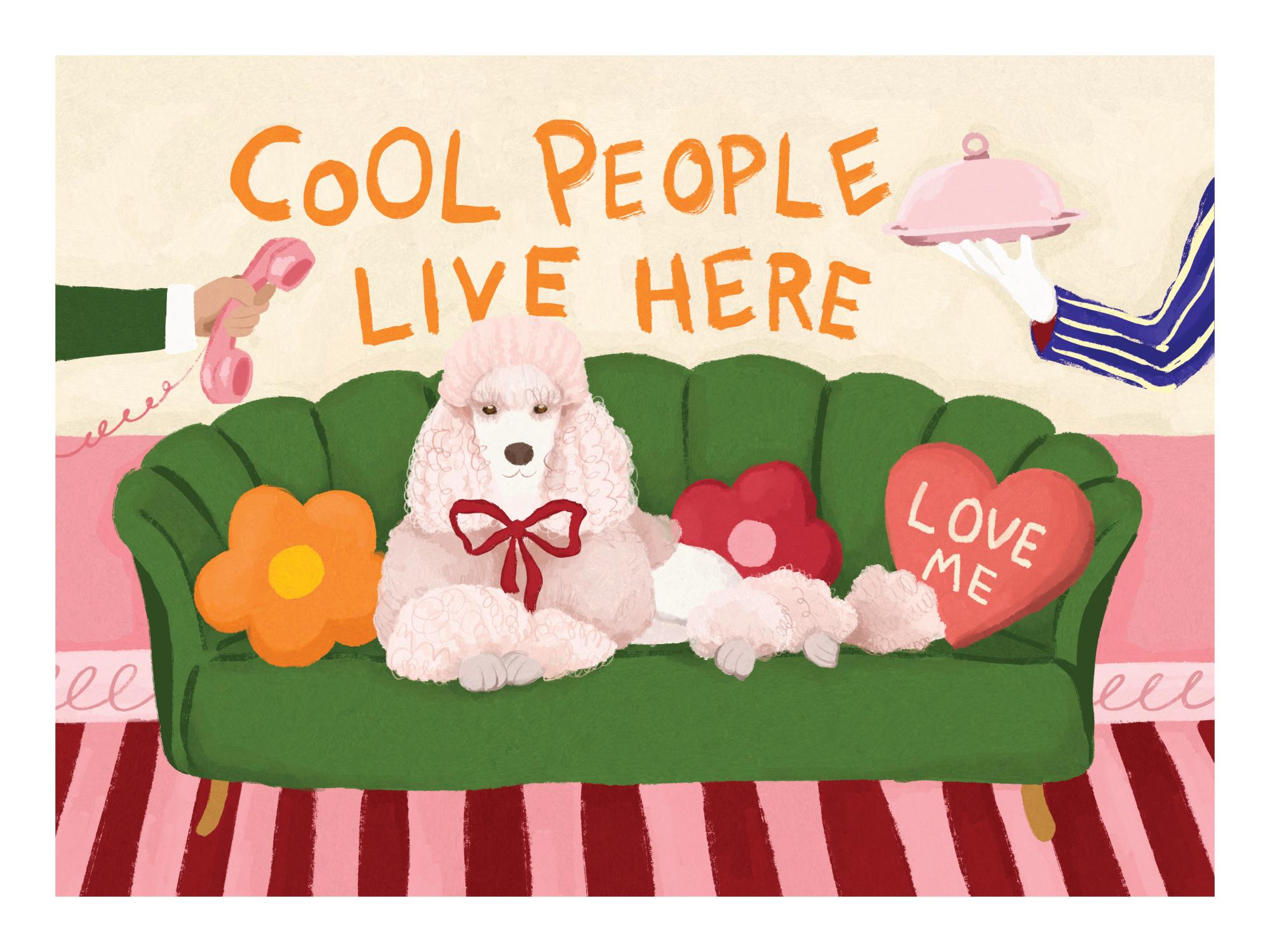 Cool People Print – Fun & Playful Poster | Desenio