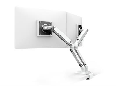 Ergotron MXV Desk Mount Dual Monitor Arm | Top Mount C-Clamp