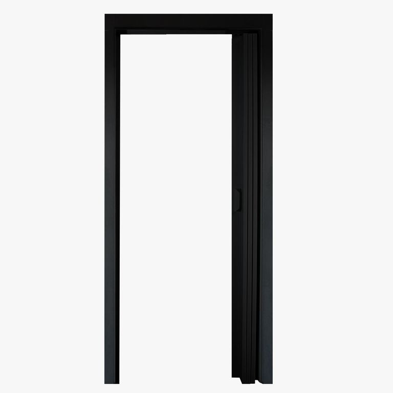 Porta Sanfonada Pvc Preto 210X0,72Cm Holztek - Sodimac.com.br