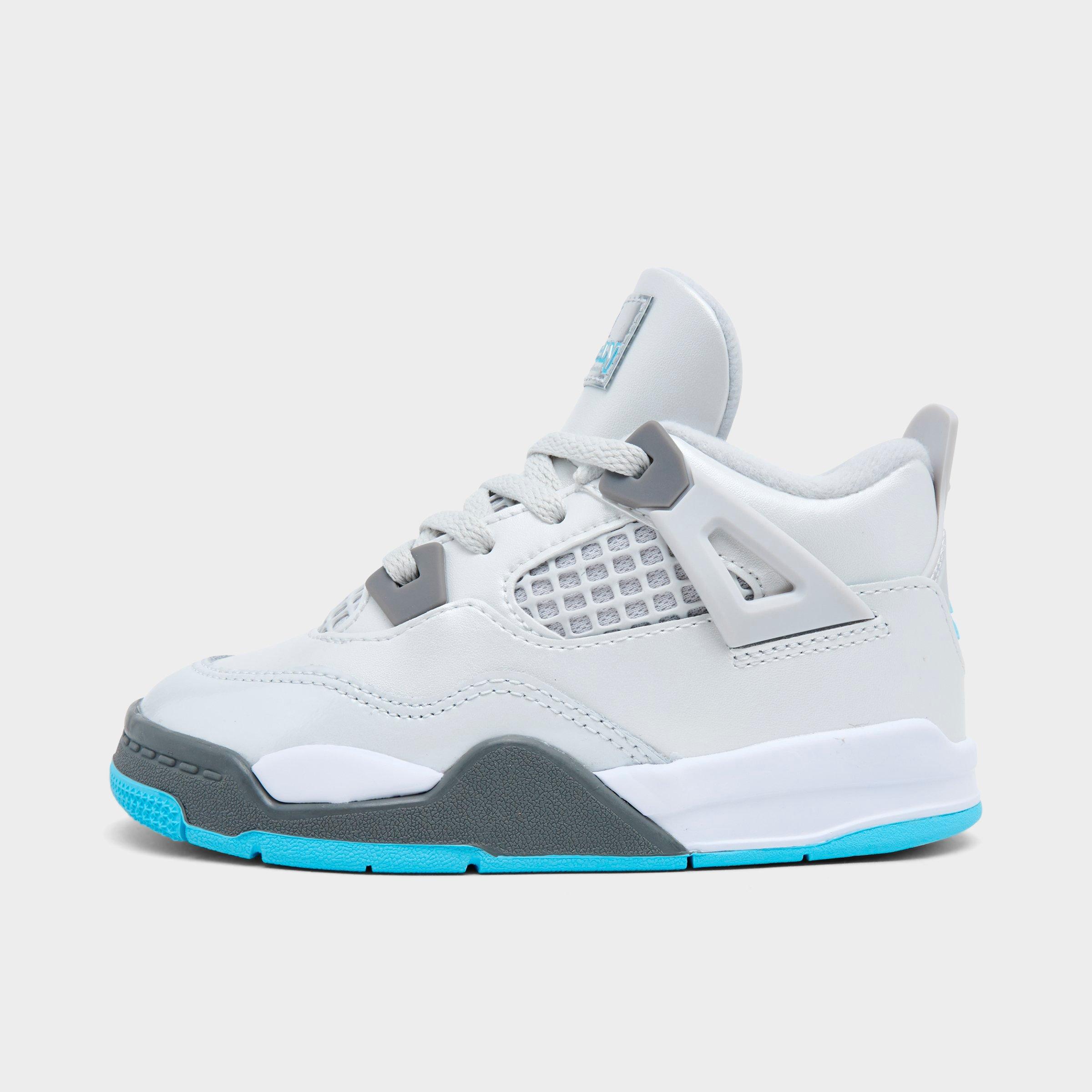 Kids' Toddler Air Jordan Retro 4 Basketball Shoes | Finish Line