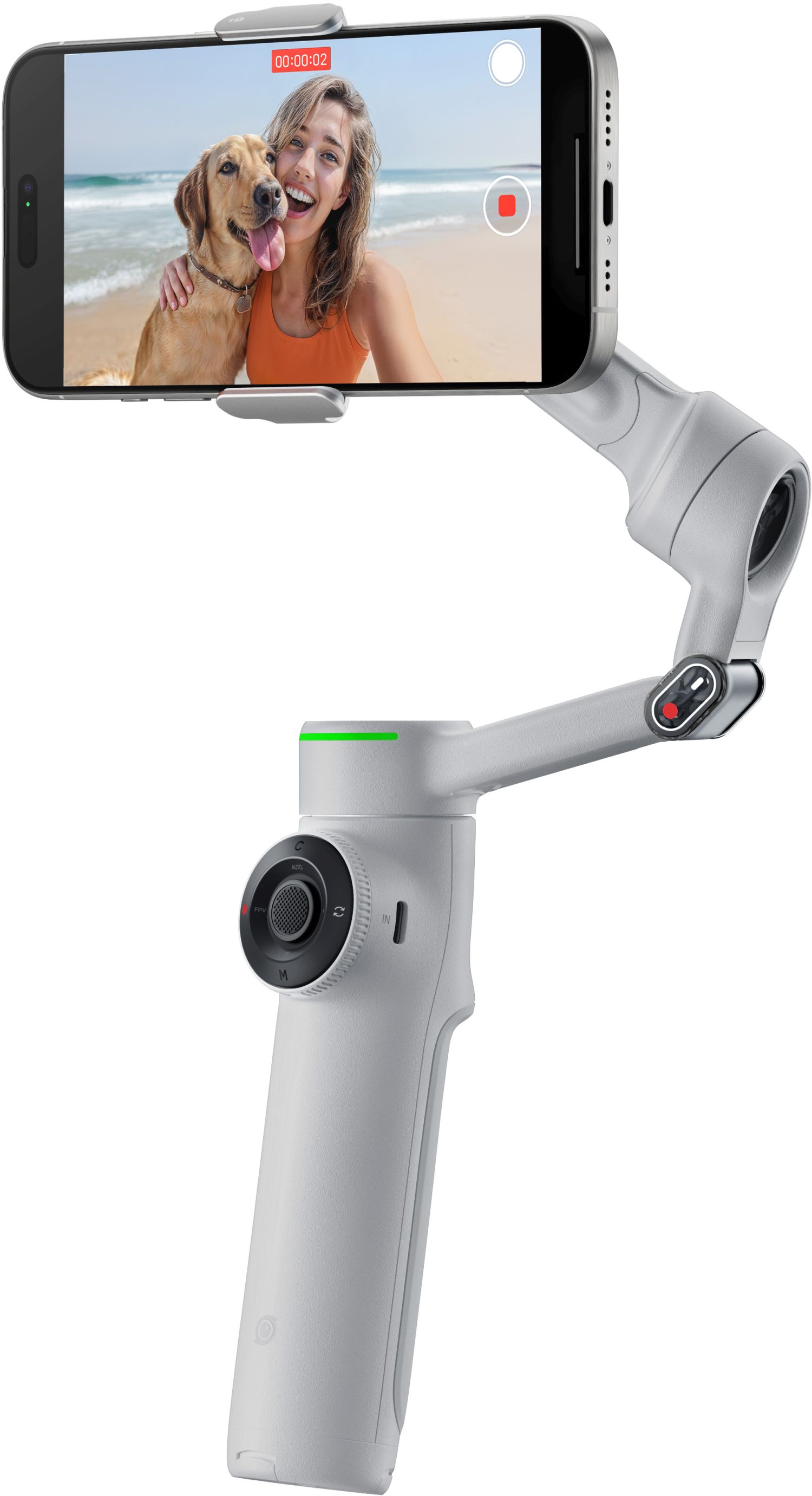 INSTA360 Flow 2 Pro Standard Bundle Stone Gray - Foto Erhardt