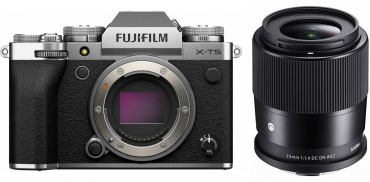Fujifilm X-T5 housing silver - Foto Erhardt