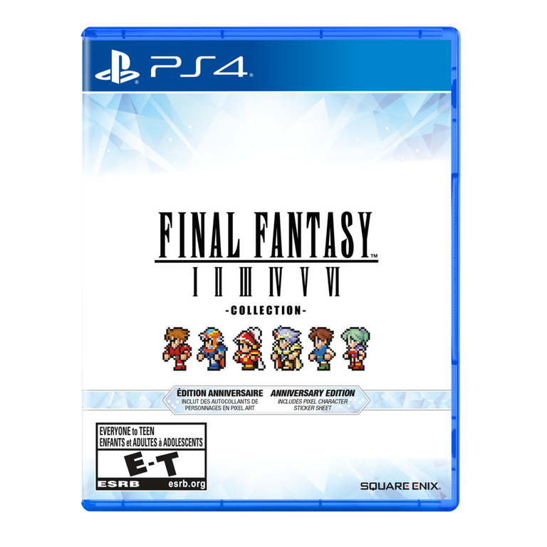 FINAL FANTASY I-VI COLLECTION ANNIVERSARY EDITION - PlayStation 4