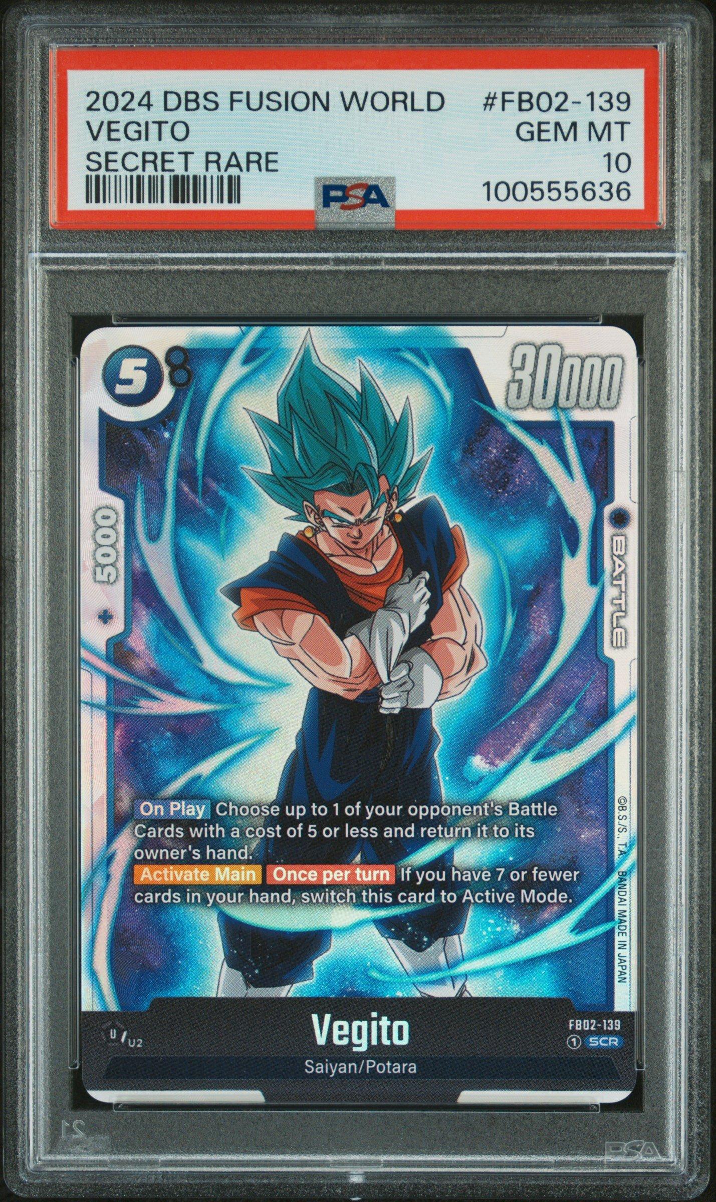 GameStop 2024 Dragon Ball Super Card Game Fusion World Blazing