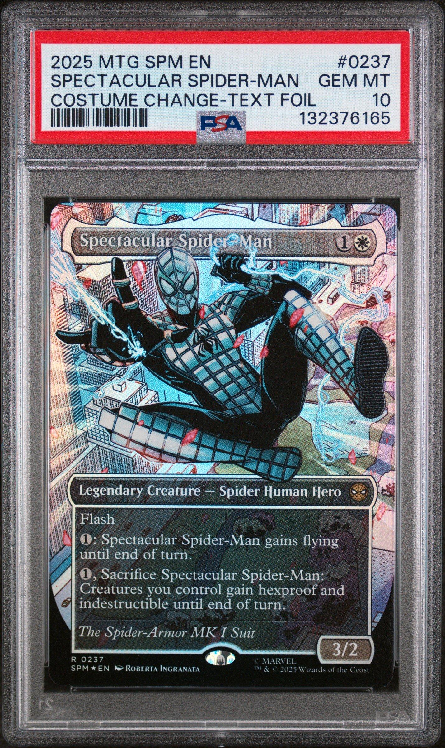 2025 Magic The Gathering Marvel's Spider-man 0237 Spectacular