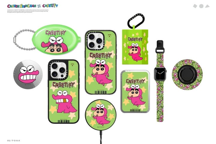 クレヨンしんちゃん - casetify クレヨンしんちゃん シロ ポーチの通販