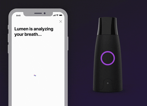 Lumen｜息を吹きかけるだけで新陳代謝をチェックできるデバイス