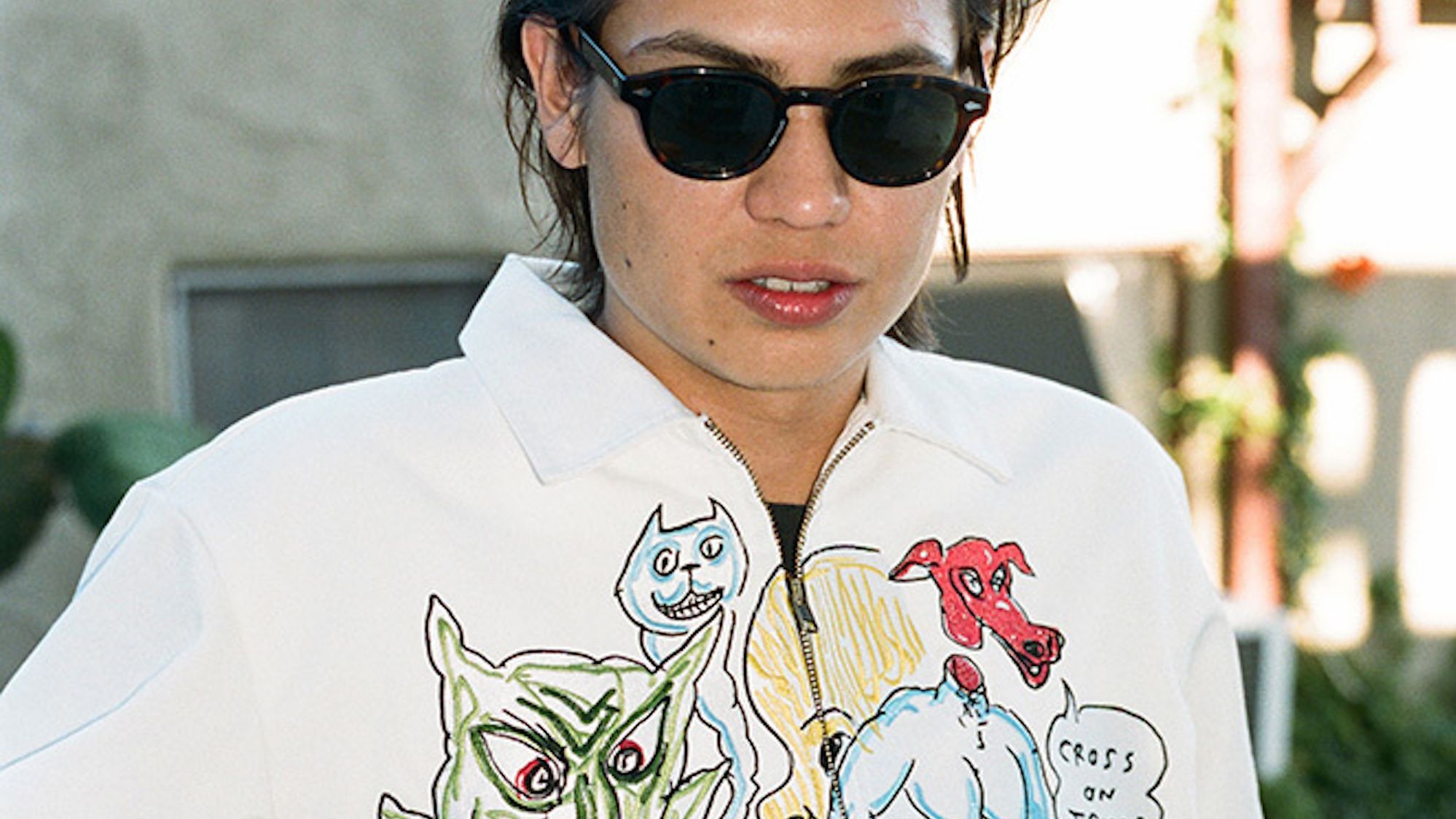 シュプリームがシンガーソングライター/イラストレーター、ダニエル