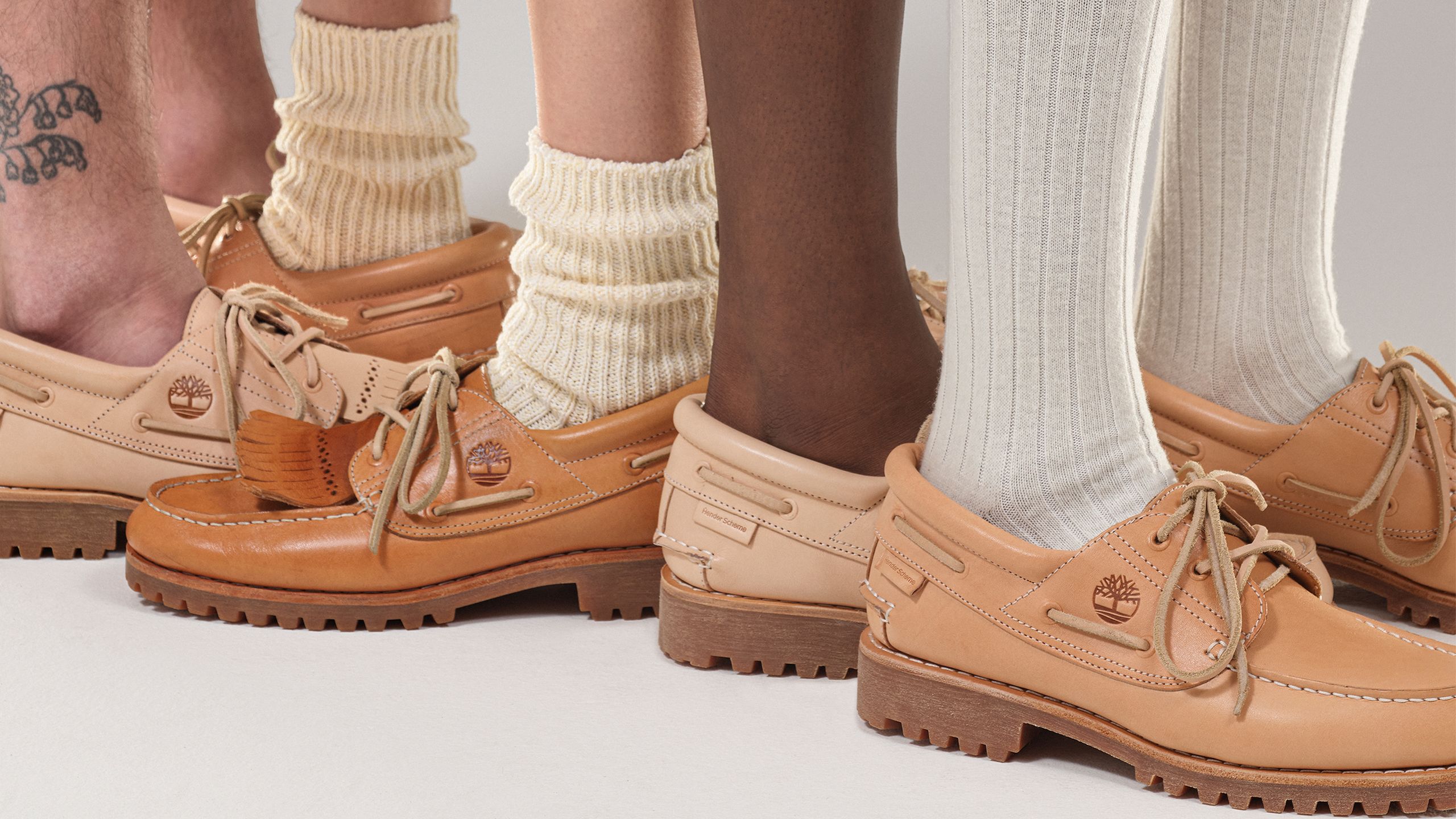 ティンバーランドとエンダースキーマが初コラボ。名作ボートシューズが