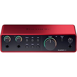 Open Box Focusrite Scarlett 2i2 4th Gen USB-C Audio Interface