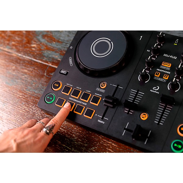 AlphaTheta - DDJ-FLX2 Entry Level DJ Controller for rekordbox and