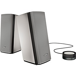 Bose Companion 20 Multimedia Speaker System Silver | Guitar Center