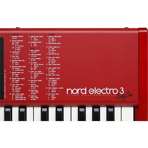 Nord Electro 3 HP 73-Note, Hammer Action Piano | Guitar Center
