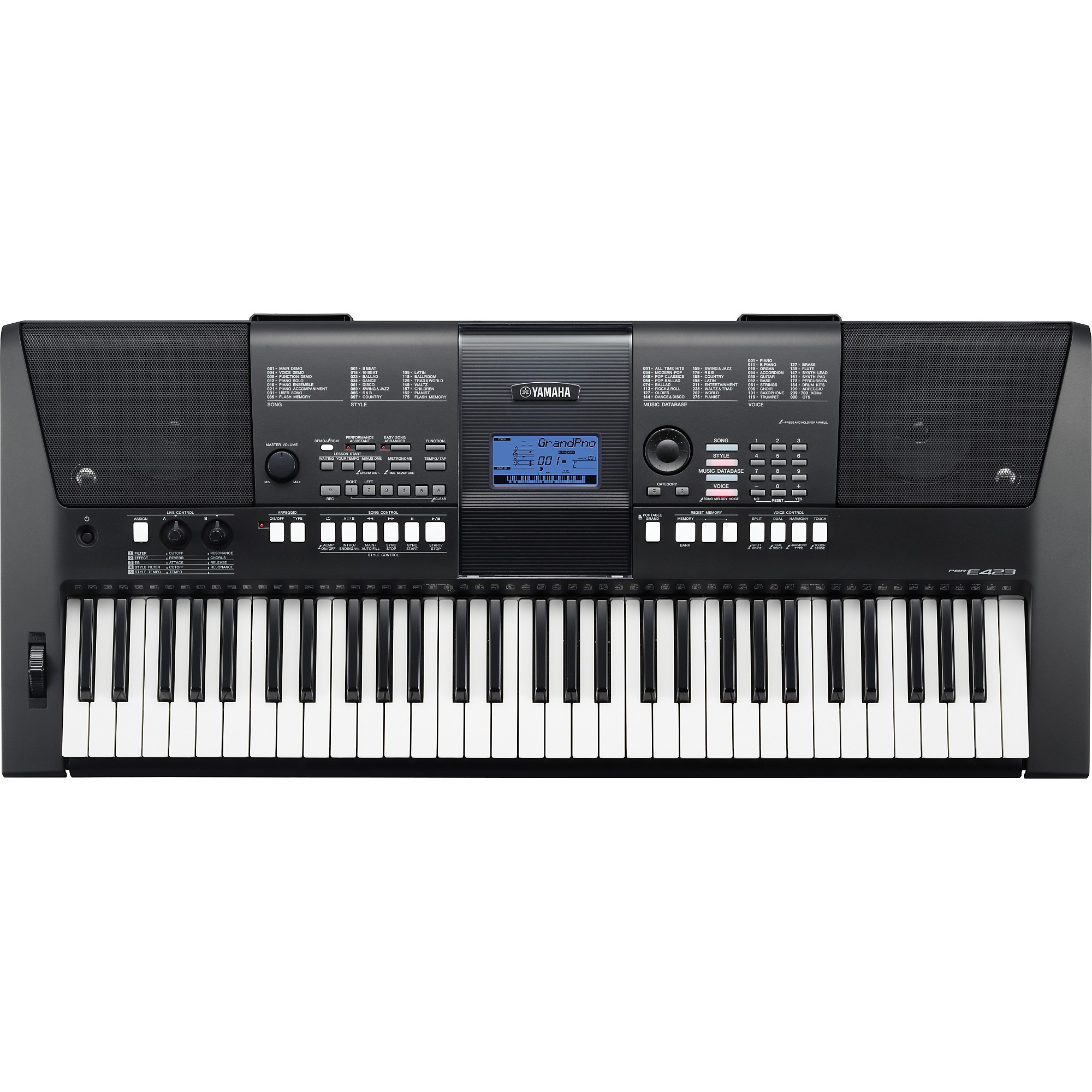 Yamaha PSR E-423 61-Key Portable Keyboard | Guitar Center