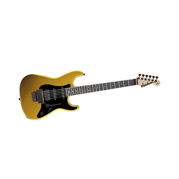 Platinum Jackson Adrian Smith San Dimas Dinky Electric Guitar Gold