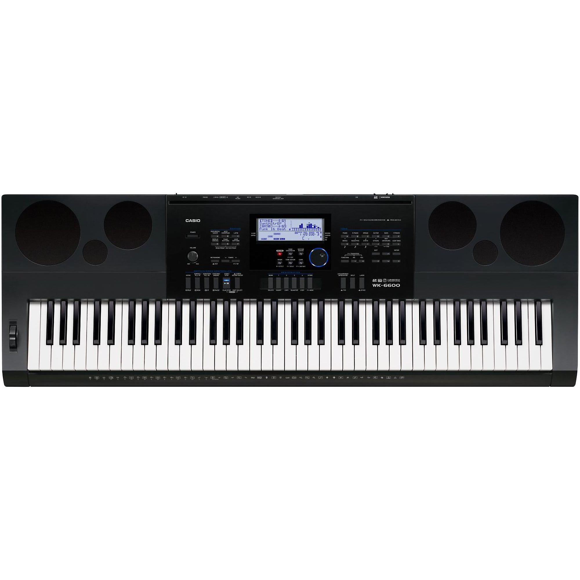 Open Box Casio WK-6600 76-Key Portable Keyboard | Guitar Center