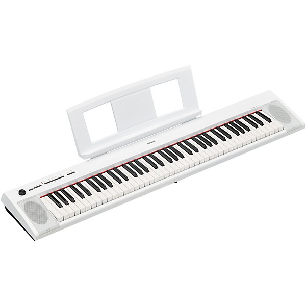 Yamaha NP-32 76-Key Piaggero Portable Keyboard White | Guitar Center