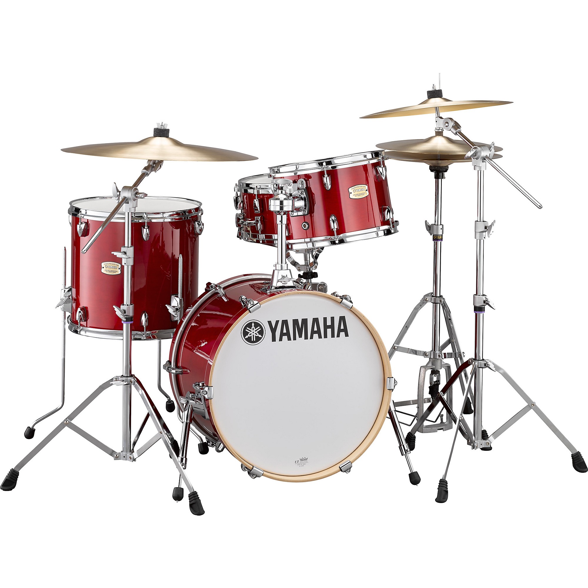 Yamaha Stage Custom Birch 3-Piece Bop Shell Pack Cranberry Red