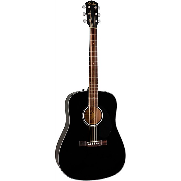 Fender CD-60S Dreadnought Acoustic Guitar Black | Guitar Center