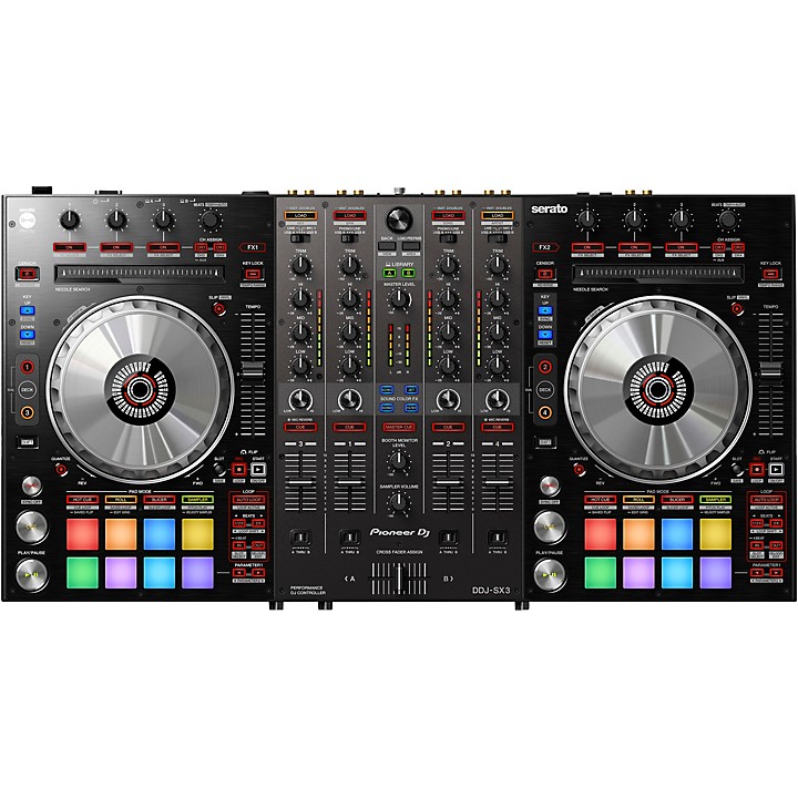 Open Box Pioneer DJ DDJ-SX3 DJ Controller for Serato DJ Pro