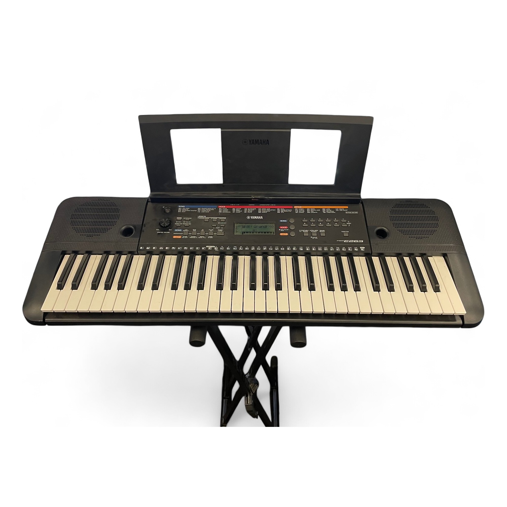 YAMAHA PORTATONE PSR-E263 キーボード 19年製 Amazon | ヤマハ YAMAHA