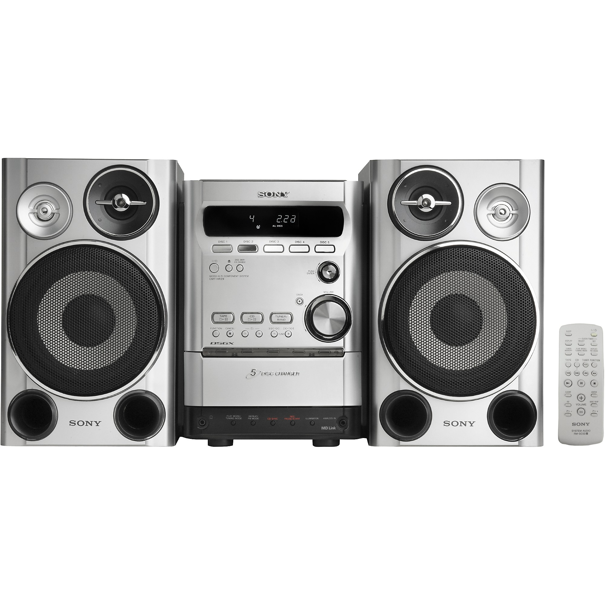 Sony CMT-HPZ9 Desktop Micro System | Guitar Center