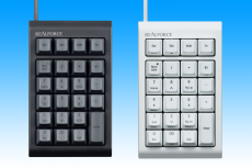 東プレがプロ向けキーボードRealforceシリーズのテンキー「RT1 Ten