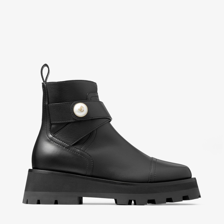 値下げ！JIMMY CHOO ジミーチュウ 36 黒ポインテッドトゥ ブーツ JIMMY