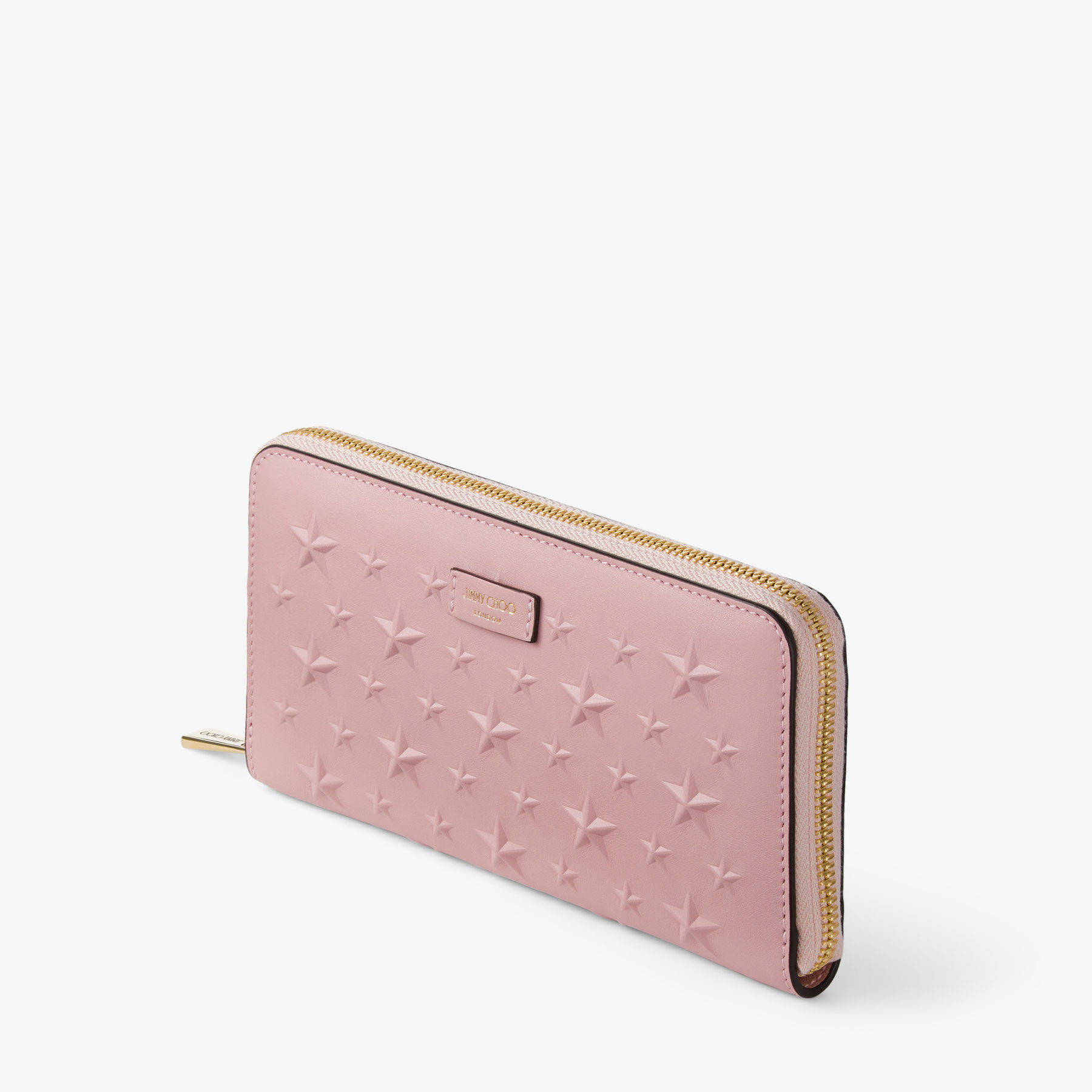 Pippa|Rose/ライトゴールド エンボス加工レザー・スモールレザーグッズ