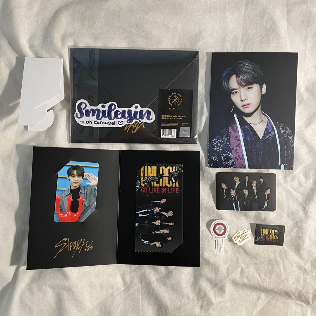 stray kids オンコン UNLOCK ARチケット ハン HAN 未開封 stray kids