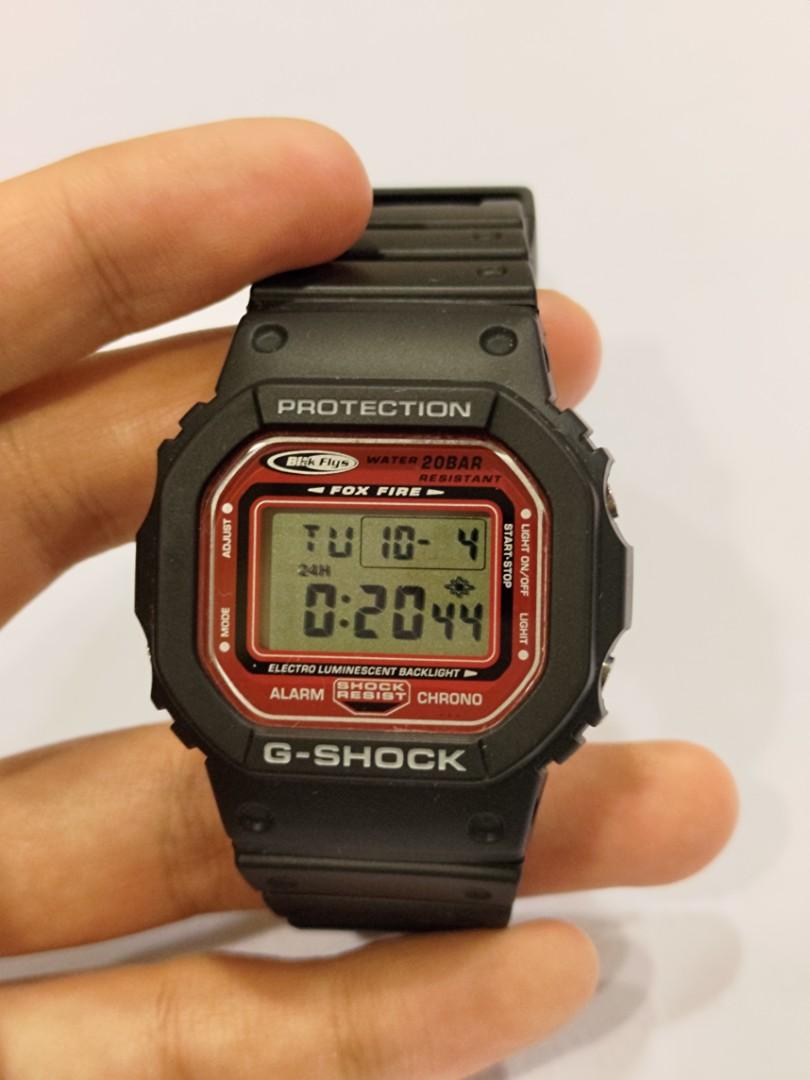 降價！稀有Casio G-Shock DW-5600EF-1T Blackfly 木村拓哉, 他的時尚