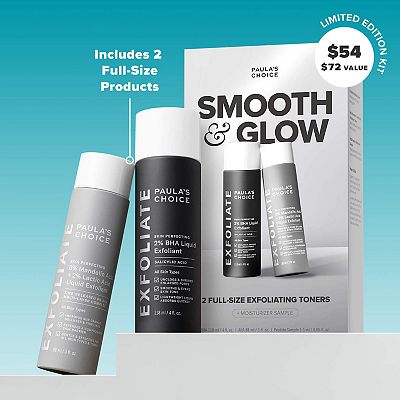 Paula's Choice Smooth & Glow Gift Set for clearer, brighter skin