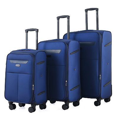 IZOD Liam 3-pc. Soft Shell Spinner Combo Lock Luggage Set
