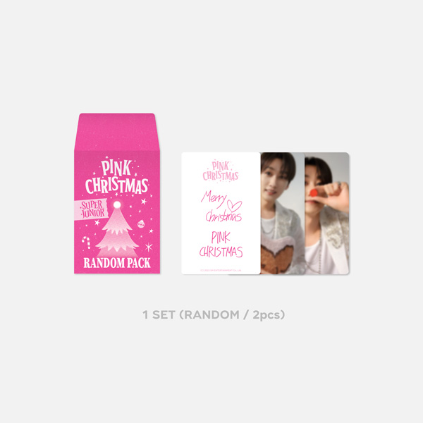 jp.ktown4u.com : SUPER JUNIOR - ピンククリスマスランダムパック
